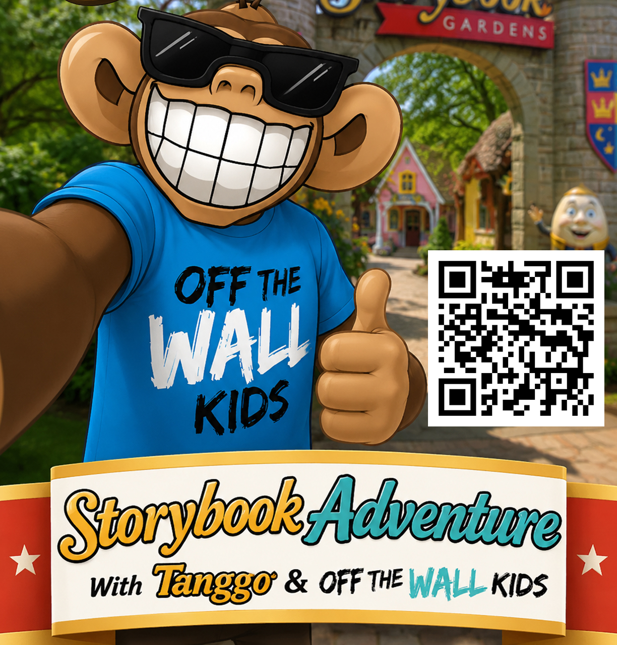 Scan now for your Storybook adventure with Tanggo